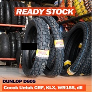 DUNLOP D 605 D605 275-21-  300-21 - 410-18 -  460-18 - Ban Motor Trail Cross Adventure CRF Rally KLX