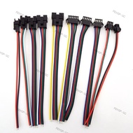 10 pairs SM JST Male To Female 2P 3P 4P 5P 6P Connector Power Supply Cable 22 AWG 80C 300V For 3528 
