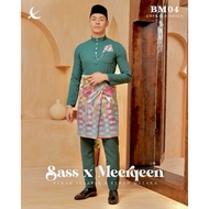 (CLEARANCE STOCK)BAJU MELAYU ELRAH EXCLUSIVE 4.0(EMERALD GREEN)