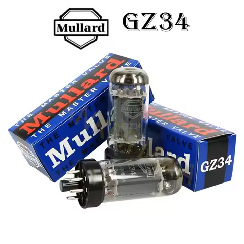 Mullard GZ34 Vacuum Tube Audio Valve Replaces 5AR4 5Z4P 5U4G GZ34 Electronic Tube Amplifier Kit DIY
