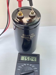 (แพ็ค1ชิ้น)ของแท้ใหม่พร้อมส่งในไทย C 15000UF 300VDC ขนาด75x142mm ตัวเก็บประจุไฟฟ้า คาปาซิเตอร์ Capa 
