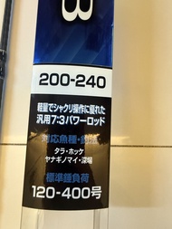 全新Shimano DEEPGAME BB 120-400號 釣竿