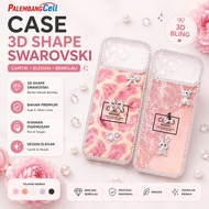 CASE CASING 3D DIAMOAD AESTHETIC FOR SAMSUNG (A05, A07, A17)