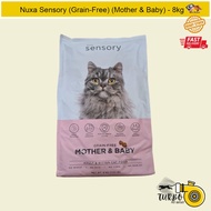 (FREE SHIPPING) Nuxa Sensory Adult Cat Food Grain Free (8kg)