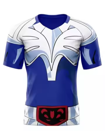 Popular Cosplay Pegasus Armor Saint Seiya 3D Print T-Shirts Men Women Short Sleeve O-Neck T Shirt Ha
