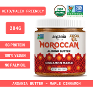 Argania Almond Butter Spread - Cinnamon Maple - 284g