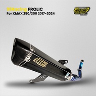 Yamaha xmax 250 300 99 racing full system Exhaust