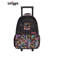 Smiggle Light Up ล้อลากกระเป๋าเป้สะพายหลัง รูปแมว