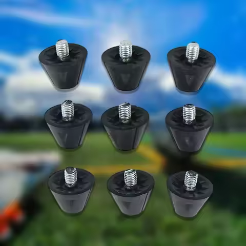 12Pcs Universal Nylon Football Shoe Studs Replacement Soccer Cleats Football Boot Spikes for Soccer 