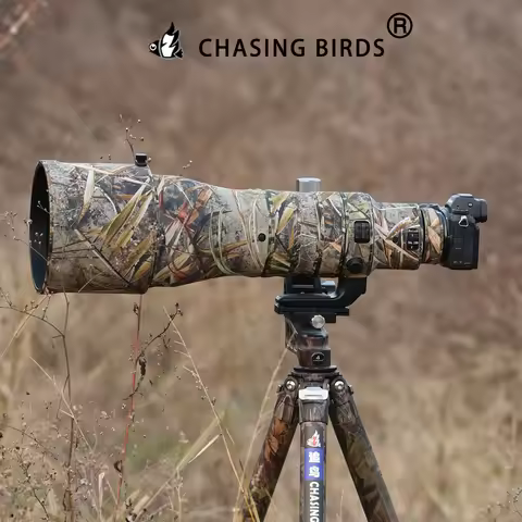CHASING BIRDS camouflage lens coat for NIKON Z 600mm F4 TC VR S waterproof and rainproof lens protec