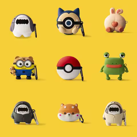 Earphone Cases Cover For Redmi Buds 3 Lite Cute Cartoon Silicone Wireless Bluetooth Headset Protecti