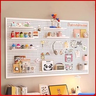 Plastic Wall Pegboard Organizer Set with No-Drill Easy Installation DIY Accessories