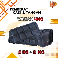 Bending foot and hand weights (2 kg + 2 kgKiris = 4 kg variants)