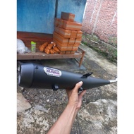 Akagami Exhaust Open Pipe For EX5 DASH 110 125 LC135 Wave 110 125 Y15ZR KRISS 100 125 SYM SRL 100 12