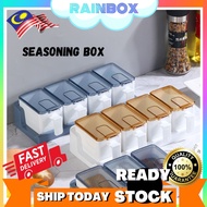 Ready Stock RAINBOX🌈 Spice Container Seasoning Container Spice Storage Container Spices Container Wa