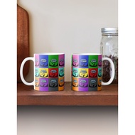 Among Colors Imposter Glass Mug