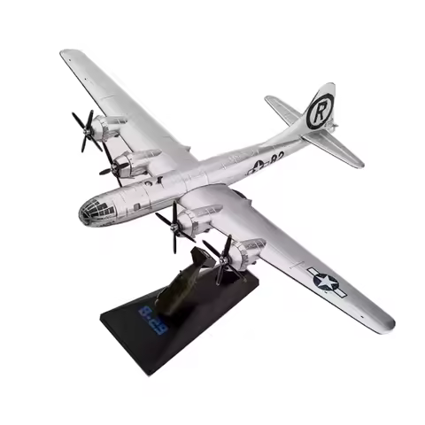 1/144 Alloy Strategic Bomber B29 US Air Force B-29 Superfortress Aircraft Model Children Kids Gift f