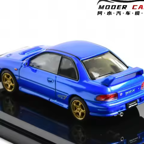HOBBY JAPAN 1:64 Awesome GC8 WRX STI Souvenir Diecast Model Car