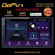 Dofun Android Player 2RAM Android 13 Quad Core DSP Car Play GPS Universal Car Android Player