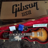 gitar electric gibson les paul traditional original usa tobco burst
