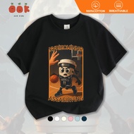 Baju Budak Lelaki Tung Tung Tung Sahur Cappuccino Asassino 100% Cotton Children's T-shirt (2-12 Year