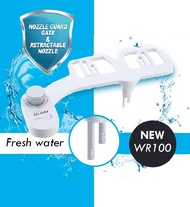 😍【LOCAL STOCK】 Adjustable Bathroom Bidet Fresh Water Spray Non-Electric Mechanical Bidet Toilet Seat Nozzle Attachment