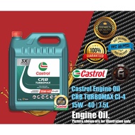 CASTROL CRB TURBOMAX DIESEL ENGINE OIL | 15W-40 | 7.5 LITRE | CASTROL MALAYSIA | (SABAH / SARAWAK)