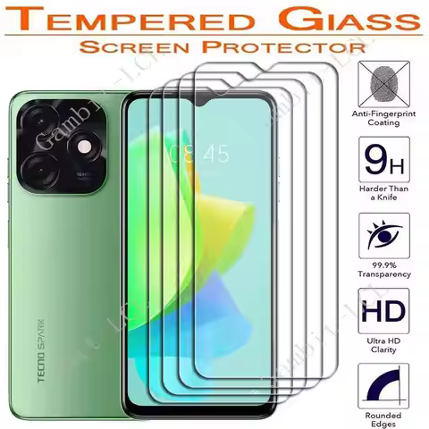 For Tecno Spark 5 Air 6 Go 2020 2021 2022 2023 7 7P 7T 8 8T 8P 8C 9 9T 10 4G 5G 10C Screen Protector