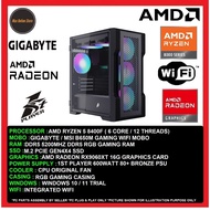 Gaming Value Pc Desktop AMD Ryzen 5 8400F/ 16GB/32GB/500GB SSD/1TB SSD/RX9060XT 16GB/600W/WIFI