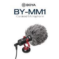 Boya BY-MM1 Cardioid Shotgun Microphone for DSRL Camera And Mobile Smartphone