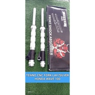 TENNO FORK LAY CNC YAMAHA LC135 4S V1 HINGGA V7/HONDA EX5/WAVE 100 100% ORIGINAL DAN HEAVY DUTY