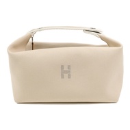 HERMES 帆布Bride a Brac GM手挽袋Naturel