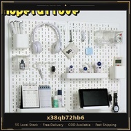 White Pegboard Organizer Pegboard Pegboard Accessories Pegboard Wall Phone Holder Compatible with IK