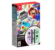 Brand New Nintendo Switch Super Mario Party + Joy-Con (L) Pastel Purple + (R) Pastel Green. SG Stock