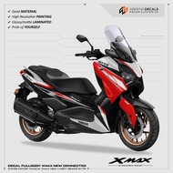 Decal FULLBODY XMAX NEW CONNECTED LIVERY GYTR GRAPHICS / NEW YAMAHA XMAX 250 MOTORCYCLE STICKER / XM