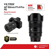 Viltrox 50mm F1.4 Pro Full-Frame Prime Lens for Sony E-Mount Cameras