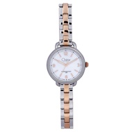 ♞,♘Cherie Paris Two-Tone Stainless Steel Bracelet Analog Watch CHR-2322-IPRGTT