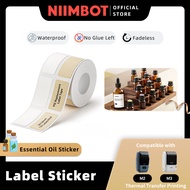 NIIMBOT M2 M3 Self-Laminating Label Sticker for Essential Oils Perfumes Cosmetics Waterproof Oil-Pro