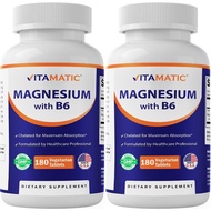 Vitamin B6 to Promote Absorption-Support Muscles, Joints, Joints, Heart Health-2 Packs