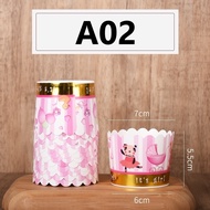 aiGooTan - ALAS CUP CAKE (ISI 10) - Kertas Muffin Paper Cupcake Kue Bolu Wadah Tempat Murah Medan