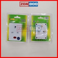 Adaptor with Sirim / ADAPTOR 3WAY ADAPTOR