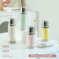 AKS Sunion Bottle, 350/450ml, 316L Stainless steel inner, leakproof, temperature retention, durable,