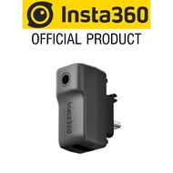 Insta360 Mic Adapter Charging Audio Adapter With Type-C and 3.5mm Audio Ports for Insta360 ONE X3 / X2 / RS 1-Inch 360 Edition