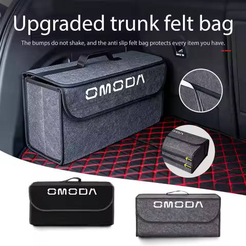 Universal Car Trunk Storage Box Portable Travel Organizer Bag For Chery Omoda 5 C5 fx 7 8 Pro Plus 7