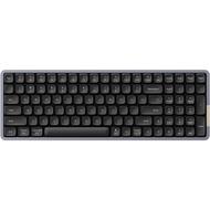 LOFREE Flow Low Profile Mechanical Keyboard, 100 Keys Rechargeable Wireless Keyboards w/ Bluetooth a