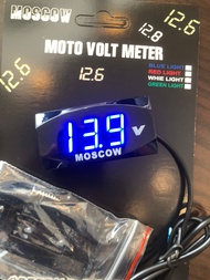 Jam Digital Buat Di Motor Dan Mobil Jam Digital Model Voltmeter 2 in 1 UNIVERSAL VARIO MIO NMAX LEXI AEROX ADV BEAT SCOOPY SATRIA FU VIXION - KUFA VARIAN