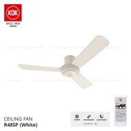 KDK R48SP Remote Ceiling Fan 120cm with LED Light