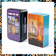 Tin Box Tarot - The Hidden Truth Oracle Card | Portable Size 10.3x6cm | Meaning On the Cards| 54 Car