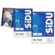 All In 1 x 70 GSM SiDU HVS Paper - A4 Size/F4/A3 (Per 1 Ream)