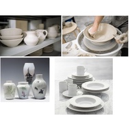 *READY STOCK* Premium Grade Pottery Clay/White Pottery Clay/Mid White Stoneware Clay/Ceramic Clay